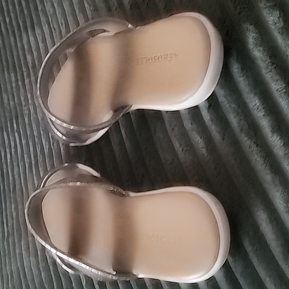 Aerosoles Silver Sandals - Picture 6 of 6